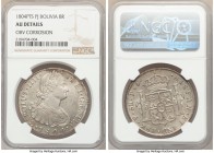Charles IV 8 Reales 1804 PTS-PJ AU Details (Obverse Corrosion) NGC, Potosi mint, KM73.

HID09801242017

© 2020 Heritage Auctions | All Rights Rese...