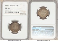 Victoria 20 Cents 1858 AU58 NGC, London mint, KM4.

HID09801242017

© 2020 Heritage Auctions | All Rights Reserved