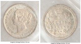 New Brunswick. Victoria 5 Cents 1862 AU50 ICCS, London mint, KM7. Two year type. 

HID09801242017

© 2020 Heritage Auctions | All Rights Reserved