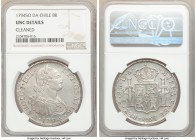 Charles IV 8 Reales 1794 So-DA UNC Details (Cleaned) NGC, Santiago mint, KM51.

HID09801242017

© 2020 Heritage Auctions | All Rights Reserved
