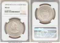 Republic Peso 1893-C.A.M. MS63 NGC, Central American mint (San Salvador), KM115.1.

HID09801242017

© 2020 Heritage Auctions | All Rights Reserved...