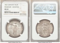 Frankfurt. Free City Taler 1862 MS64 NGC, KM370. Issued for the German Shooting Festival. 

HID09801242017

© 2020 Heritage Auctions | All Rights ...