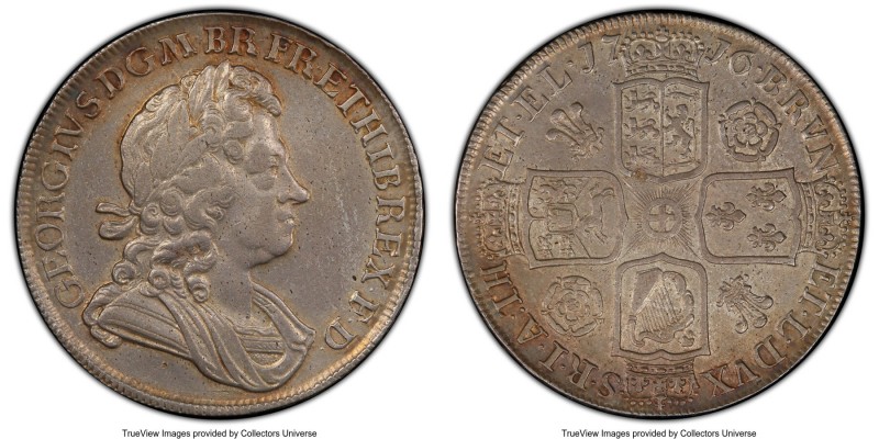 George I Crown 1716 AU Details (Altered Surfaces) PCGS, KM545.1, S-3639. 

HID...