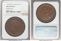 George III "Cartwheel" 2 Pence 1797-SOHO UNC Details (Scratches) NGC, Soho mint, KM619, S-3776. 

HID09801242017

© 2020 Heritage Auctions | All R...
