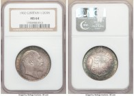 Edward VII 1/2 Crown 1902 MS64 NGC, KM802, S-3980. Seafoam green, peach and rose-gray toning. 

HID09801242017

© 2020 Heritage Auctions | All Rig...