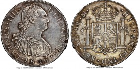 Charles IV 8 Reales 1806 NG-M AU Details (Saltwater Damage) NGC, Nueva Guatemala mint, KM53. 

HID09801242017

© 2020 Heritage Auctions | All Righ...