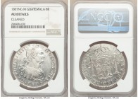 Charles IV 8 Reales 1807 NG-M AU Details (Cleaned) NGC, Nueva Guatemala mint, KM53. Full strike with lustrous fields. 

HID09801242017

© 2020 Her...