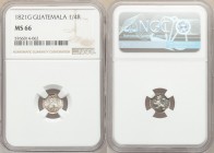 Ferdinand VII 1/4 Real 1821-G MS66 NGC, Nueva Guatemala mint, KM72. Semi-prooflike fields. 

HID09801242017

© 2020 Heritage Auctions | All Rights...
