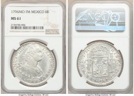 Charles IV 8 Reales 1796 Mo-FM MS61 NGC, Mexico City mint, KM109.

HID09801242017

© 2020 Heritage Auctions | All Rights Reserved