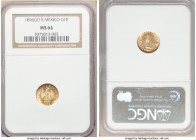 Republic gold Peso 1896/5 Go-R MS64 NGC, Guanajuato mint, cf. KM410.3. (listed only as overdate). Mintage: 4,671. 

HID09801242017

© 2020 Heritag...