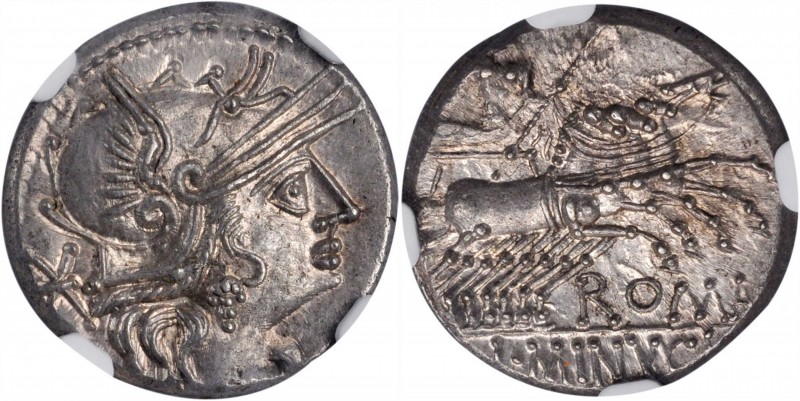 ROMAN REPUBLIC

ROMAN REPUBLIC. L. Minucius. AR Denarius (4.00 gms), Rome Mint...