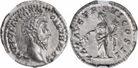 Lucius Verus, A.D. 161-169

Stunningly Flawless Denarius of Lucius Verus

LUCIUS VERUS, A.D. 161-169. AR Denarius (3.40 gms), Rome Mint, A.D. 166....