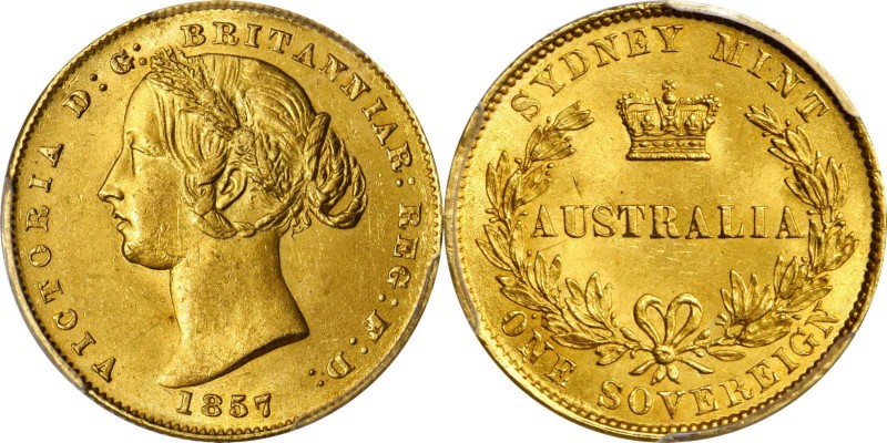 AUSTRALIA

Stunning Sydney Mint Sovereign of Victoria The Single Finest of the...