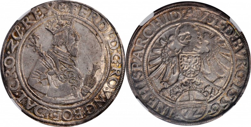 AUSTRIA

AUSTRIA. Taler, 1556. Hall Mint. Ferdinand I. NGC AU-50.

Dav-8027....
