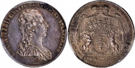 AUSTRIA

AUSTRIA. Batthyani. Taler, 1788. Vienna Mint. Ludwig. PCGS MS-62 Gold Shield.

Dav-1184; KM-8. A sharply struck example of this better is...
