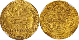 Louis XV and earlier (through 1774)

FRANCE. Mouton d'Or, ND (ca. 1355). Jean II le Bon (the Good). NGC AU Details--Cleaned.

Fr-280; Dup-291; Cia...