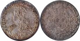 Louis XV and earlier (through 1774)

FRANCE. Ecu, 1730-T. Nantes Mint. Louis XV. PCGS MS-64 Gold Shield.

KM-486.2; Gad-321. The single finest cer...