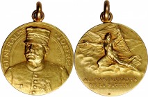 Third Republic to current (since 1870)

FRANCE. Homage to General Joffre Gold Medal, ND (ca. 1925). CHOICE UNCIRCULATED.

Diameter: 26.7mm; Weight...