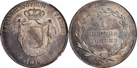 German States

GERMANY. Baden. Taler, 1814-D. Mannheim Mint. Carl Ludwig Friedrich. PCGS MS-63 Gold Shield.

Dav-515; KM-163. A handsome example o...