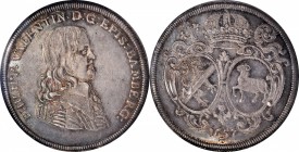 German States

GERMANY. Bamberg. Taler, 1657. Philipp Valentin von Rieneck. NGC AU-58.

Dav-5055; KM-45. A fairly RARE one-year type, this immense...