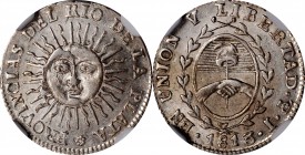 ARGENTINA

The Single Finest Certified

ARGENTINA. 1/2 Real, 1813-PTS J. Potosi Mint. NGC MS-63+.

KM-1.1; CJ-16.1.1. Mintage: 36,720. Represent...