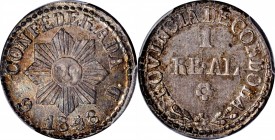 ARGENTINA

The Only Mint State Certified Example

ARGENTINA. Cordoba. Real, 1848. Cordoba Mint. PCGS MS-64+ Gold Shield.

KM-26.1; CJ-56. 8-Poin...