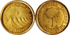 CENTRAL AMERICA

A Dazzling Representative

COSTA RICA. Central American Republic. 2 Escudos, 1835-CR F. San Jose Mint. PCGS MS-63 Gold Shield.
...