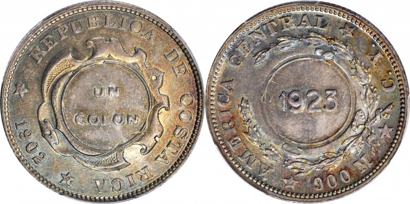 COSTA RICA

COSTA RICA. Costa Rica - Costa Rica. Colon, 1923. San Jose Mint. P...