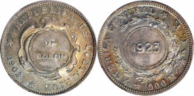 COSTA RICA

COSTA RICA. Costa Rica - Costa Rica. Colon, 1923. San Jose Mint. PCGS MS-63 Gold Shield; Countermark: UNC Details.

KM-164. Countersta...