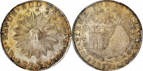 PERU

PERU. South Peru (Republic of). 4 Reales, 1838-AREQ MV. Arequipa Mint. PCGS MS-63+ Gold Shield.

KM-172. One-year type. Elite quality for th...