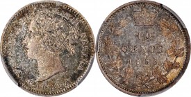 CANADA

CANADA. 10 Cents, 1858. London Mint. Victoria. PCGS MS-65+ Gold Shield.

KM-3 var. (reeded edge). Plain Edge variety. Incredibly vibrant a...