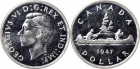 CANADA

CANADA. Dollar, 1947. Ottawa Mint. PCGS SPECIMEN-65 Gold Shield.

KM-37. Variety with pointed 7 with dot and triple HP below bust. This at...