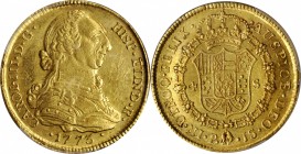 COLOMBIA

COLOMBIA. 4 Escudos, 1773-P JS. Popayan Mint. Charles III. PCGS AU-58 Gold Shield.

KM-44; Cal-Type 43 #352; Fr-38; Restrepo-M68.1. AGW:...