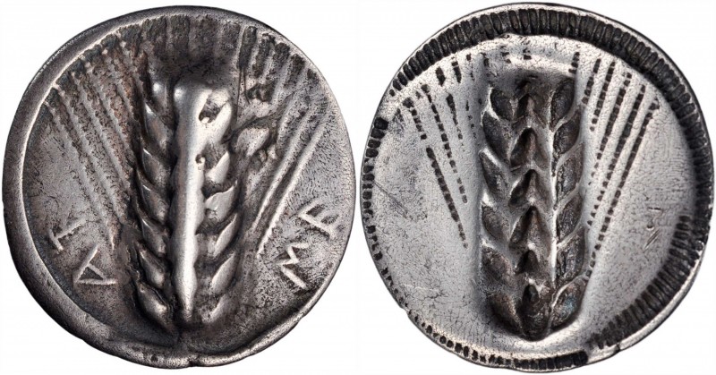 Metapontum

ITALY. Lucania. Metapontion. AR Stater (Nomos), ca. 540-510 B.C. V...