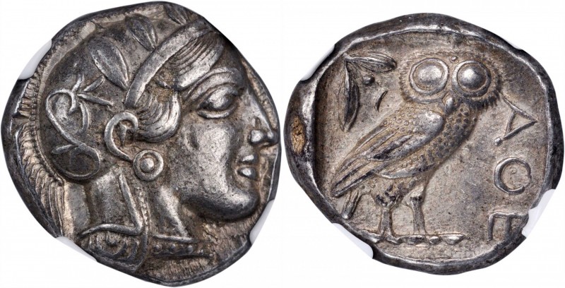 Athens

ATTICA. Athens. AR Tetradrachm (17.17 gms), ca. 454-404 B.C. NGC Ch EF...