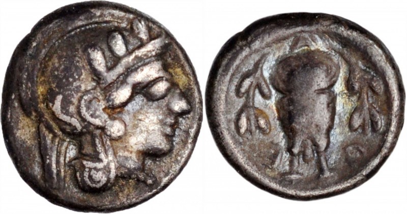 Athens

ATTICA. Athens. AR Hemidrachm (2.05 gms), ca. 454-404 B.C. VERY FINE....