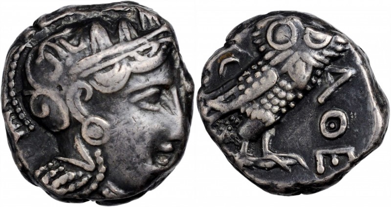 Athens

ATTICA. Athens. AR Tetradrachm (17.05 gms), ca. 353-294 B.C. NEARLY EX...