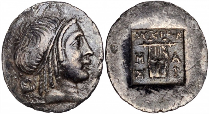 Lycian League

LYCIA. Lycian League. Masikytes. AR Hemidrachm (1.69 gms), ca. ...