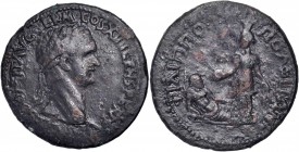 Domitian, A.D. 81-96

DOMITIAN, A.D. 81-96. Thrace, Philippopolis. AE Medallion, A.D. 88/9. NEARLY VERY FINE Details. Surface Roughness.

RPC-II, ...