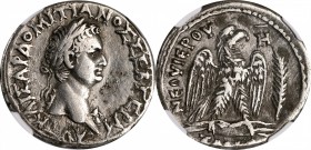 Domitian, A.D. 81-96

DOMITIAN, A.D. 81-96. Syria, Seleucis and Pieria, Antioch. AR Tetradrachm (14.80 gms), dated "New Holy Year" 7 (A.D. 88/9). NG...