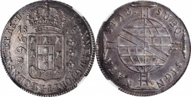 BRAZIL

BRAZIL. 960 Reis, 1816-B. Bahia Mint. Joao as Prince Regent. NGC AU-58.

KM-307.1; LDMB-401. Stronger than usual strike for Bahia, obliter...