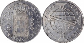 BRAZIL

BRAZIL. 960 Reis, 1816-R. Rio de Janeiro Mint. Joao as Prince Regent. NGC AU Details--Surface Hairlines.

KM-307.3; LDMB-426. Bright from ...
