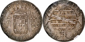BRAZIL

BRAZIL. 960 Reis, 1816-R. Rio de Janeiro Mint. Joao as Prince Regent. NGC EF-40.

KM-307.3. Quite pleasingly toned and decently struck, th...