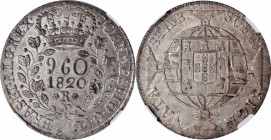 BRAZIL

BRAZIL. 960 Reis, 1820-R. Rio de Janeiro Mint. Joao VI. NGC MS-65.

KM-326.1; LDMB-462. Coin exhibits a strong strike with handsome slate ...