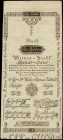 AUSTRIA

AUSTRIA. Gemeinde Stadt Wien. 1 Gulden, 1800. P-A29. Very Fine.

An early 1800 10 Gulden note, seen in a Very Fine grade. Small ink spots...