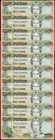 BAHAMAS

BAHAMAS. Central Bank of the Bahamas. 50 Cents, 2001. P-68. Uncirculated.

20 pieces in lot. All but one of these 50 Cents notes are cons...