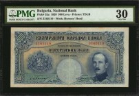 BULGARIA

BULGARIA. National Bank. 500 Leva, 1929. P-52a. PMG Very Fine 30.

Printed by TDLR. Watermark of Hermes' Head.

Estimate: $75.00- $150...