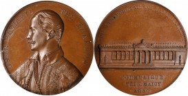 GREECE

GREECE. University of Athens Bronze Medal, ND (1839). Vienna Mint. Othon I. NGC SPECIMEN-65 Gold Shield.

Wurzbach-7024, Spink-5, 376. Dia...