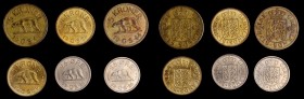 GREENLAND

GREENLAND. Sextet of Mixed Denominations (6 Pieces), 1926-44. Grade Range: VERY FINE to UNCIRCULATED.

1 & 2) 5 Kroner. 1944. KM-9. Phi...