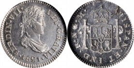 GUATEMALA

GUATEMALA. 1/2 Real, 1821-NG M. Nueva Guatemala Mint. Ferdinand VII. NGC MS-64 Prooflike.

KM-65. Presenting dazzling brilliance and ra...